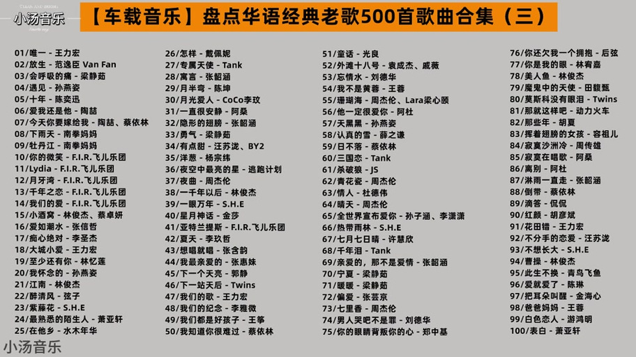 藏民经典老歌500首